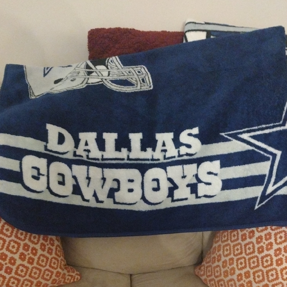 Dallas Cowboys Blue Blanket